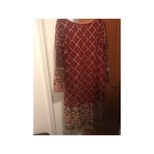 Shalwar kameez ! Designer baroque formal dress!